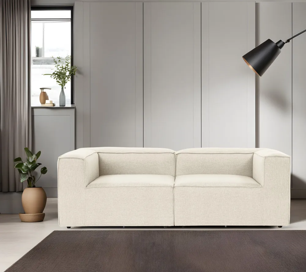 Divano 2 posti Biglo Linen Ecru