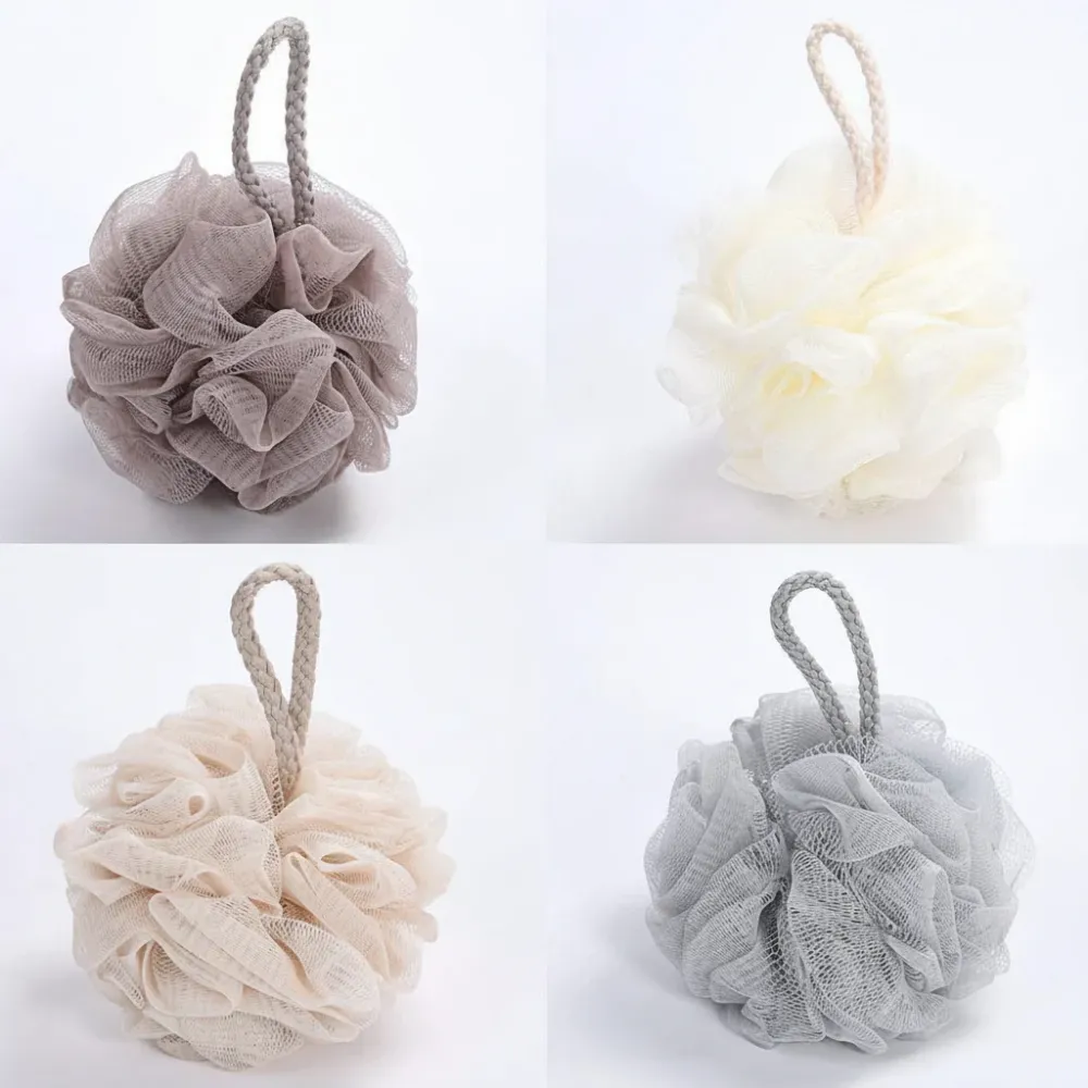 Spugne da Bagno Esfolianti Premium - Set 4 Pezzi Pouf Doccia Delicati FercasaShop®