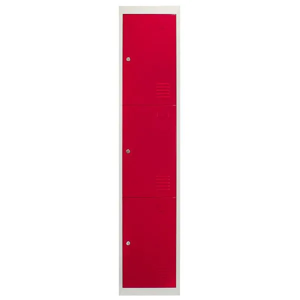 Armadietto Monster 3x 3 porte rosso 23652