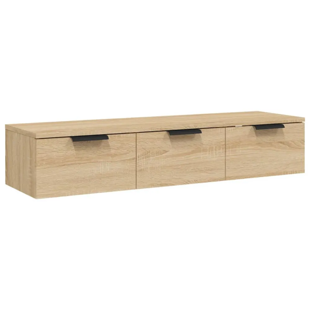 Cuscinetto Lineare Armadietto Muro Rovere Sonoma 102x30x20 Legno Multistrato
