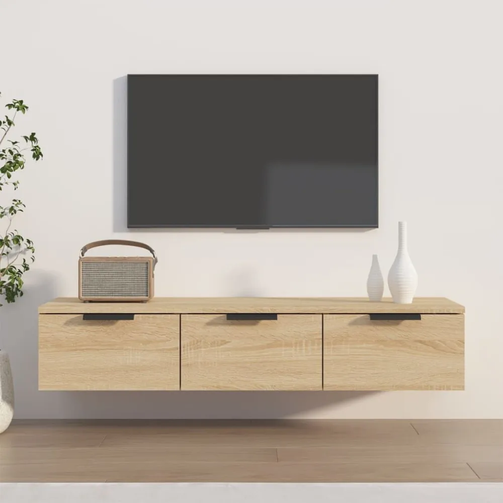 Cuscinetto Lineare Armadietto Muro Rovere Sonoma 102x30x20 Legno Multistrato