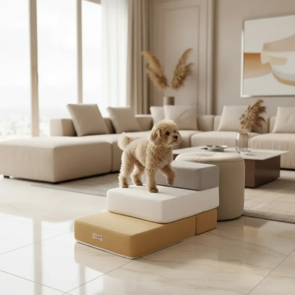 DOGSTEP PRO - Gradini di lusso per cani per un accesso sicuro divano e letto Cozey Maison