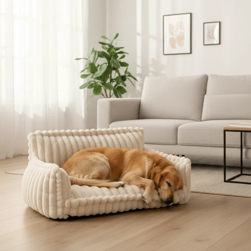 DOGVIA – Divano ortopedico morbido e lavabile per cani e animali domestici Cozey Maison