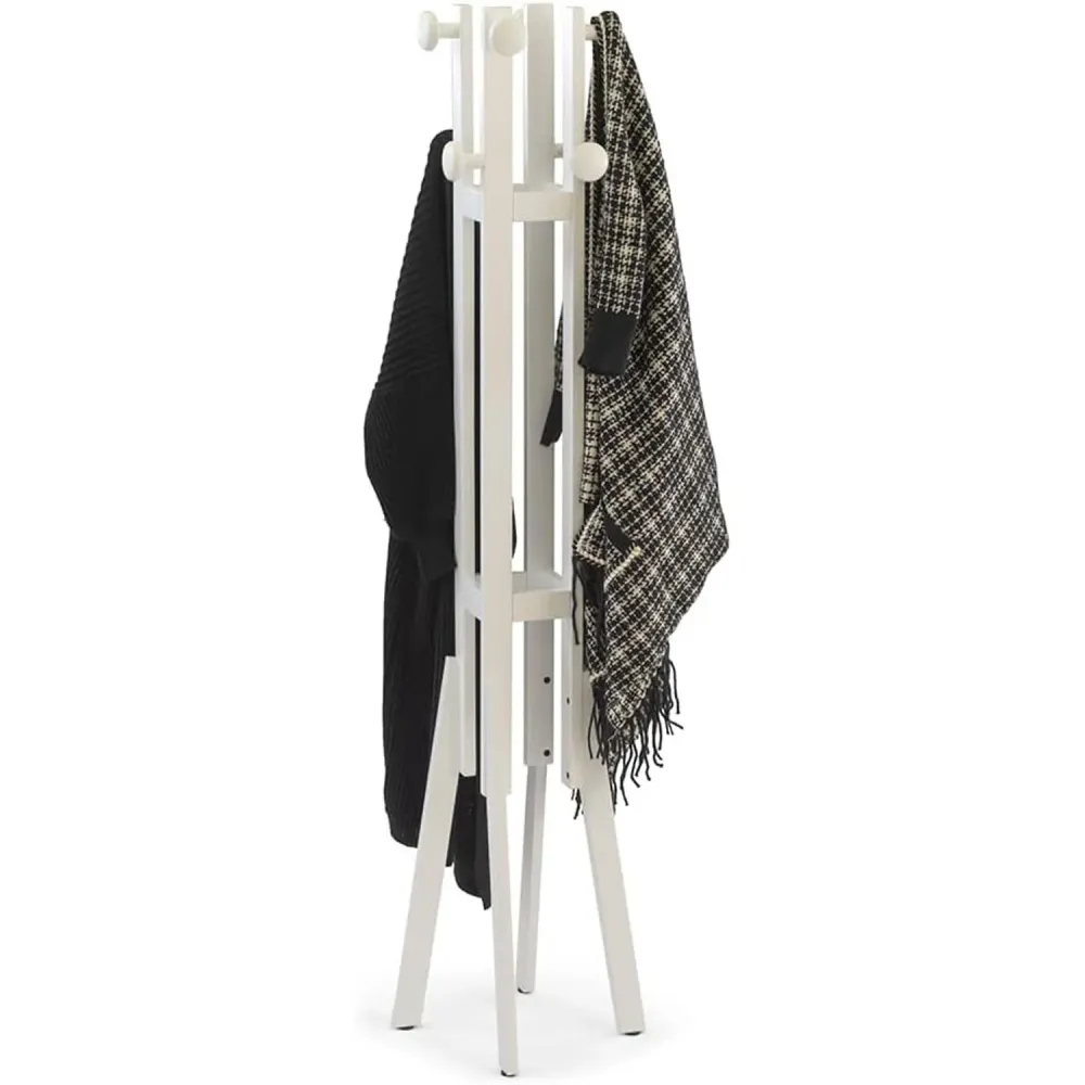 ARIT - Appendiabiti, Appendiabiti legno, ALBA, Legno, Bianco