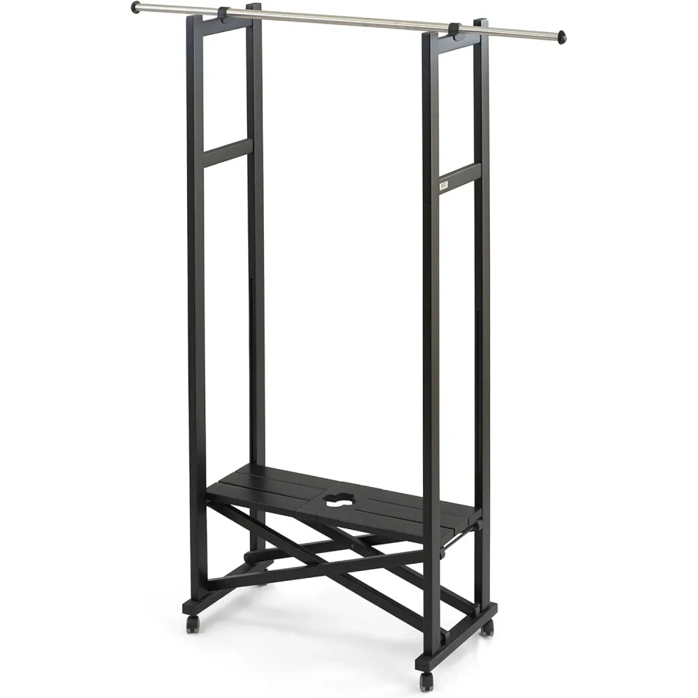 ARIT - Appendiabiti, Appendiabiti legno, ELIOS, Legno, Chiudibile, Allungabile, Nero