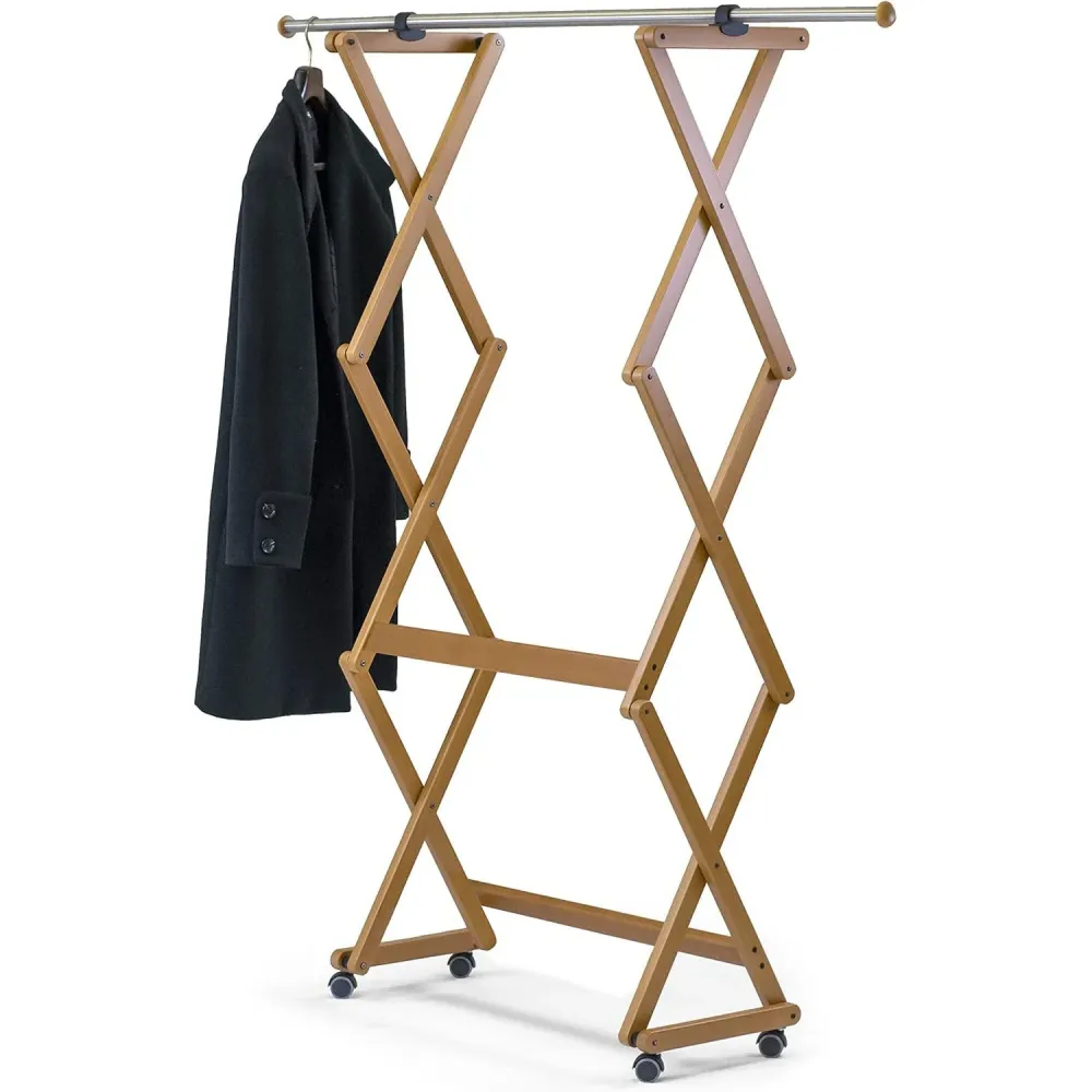 ARIT - Appendiabiti, Appendiabiti legno, FELIX, Legno, Chiudibile, Allungabile, Ciliegio
