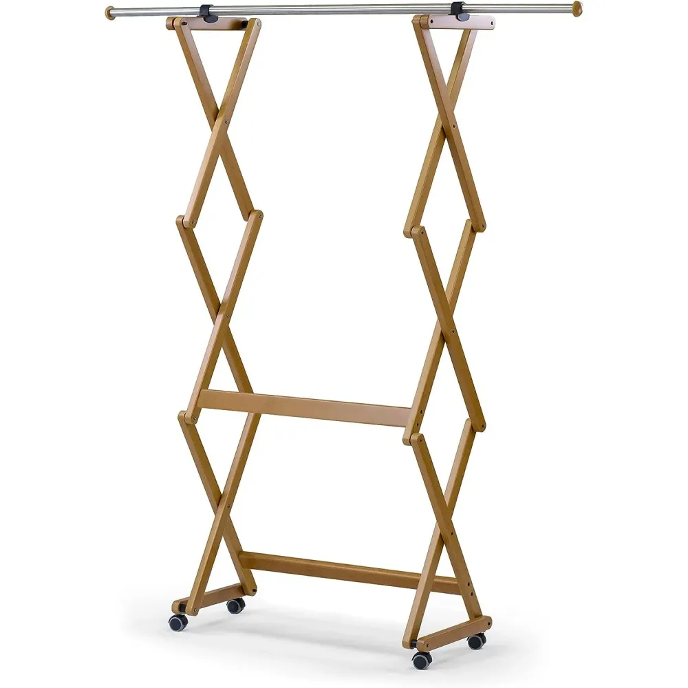 ARIT - Appendiabiti, Appendiabiti legno, FELIX, Legno, Chiudibile, Allungabile, Ciliegio