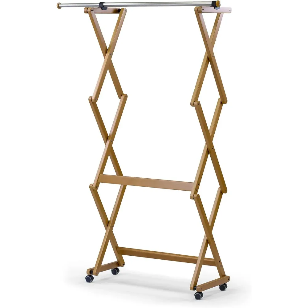 ARIT - Appendiabiti, Appendiabiti legno, FELIX, Legno, Chiudibile, Allungabile, Ciliegio