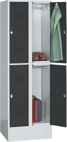 Armadietto Kraftwerk collezione 53 600x1850x500 mm 4 scomparti 122185005 Materiale Inerte