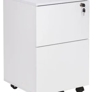 Armadietto marrone chiaro e bianco JOHNSON