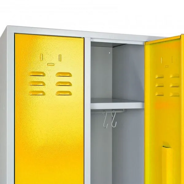 Armadietto/guardaroba ADB Regular" 2 ante dimensioni (AxLxP): 1780x600x500 mm colore corpo: grigio luce (RAL 7035...
