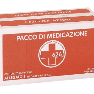 KIT REINTEGRO ARMADIETTO PRONTO SOCCORSO FINO 2 PERSONE