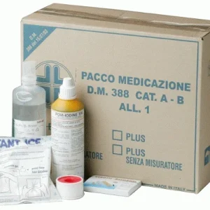 KIT REINTEGRO ARMADIETTO PRONTO SOCCORSO PER 3 PERSONE E OLTRE