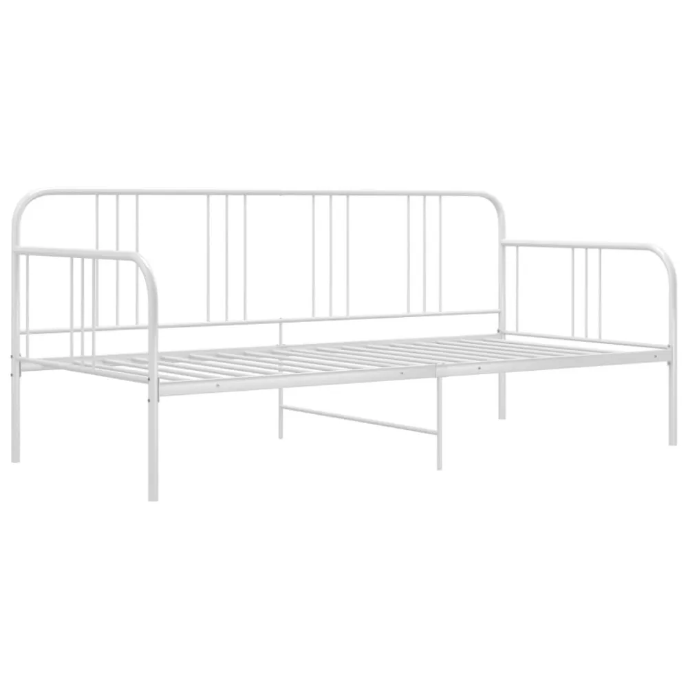 Divano Letto Bianco Metallo 90x200 cm | Consegna Rapida