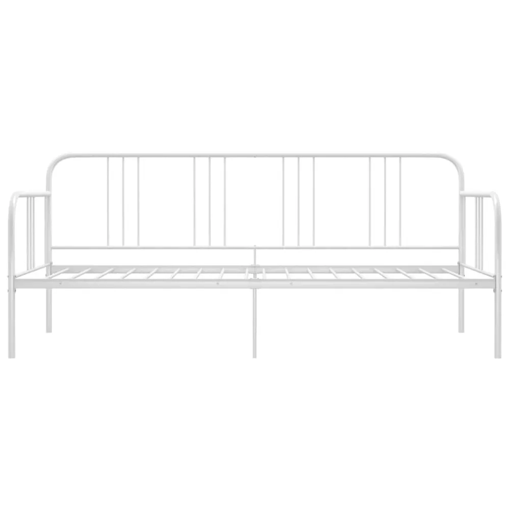 Divano Letto Bianco Metallo 90x200 cm | Consegna Rapida