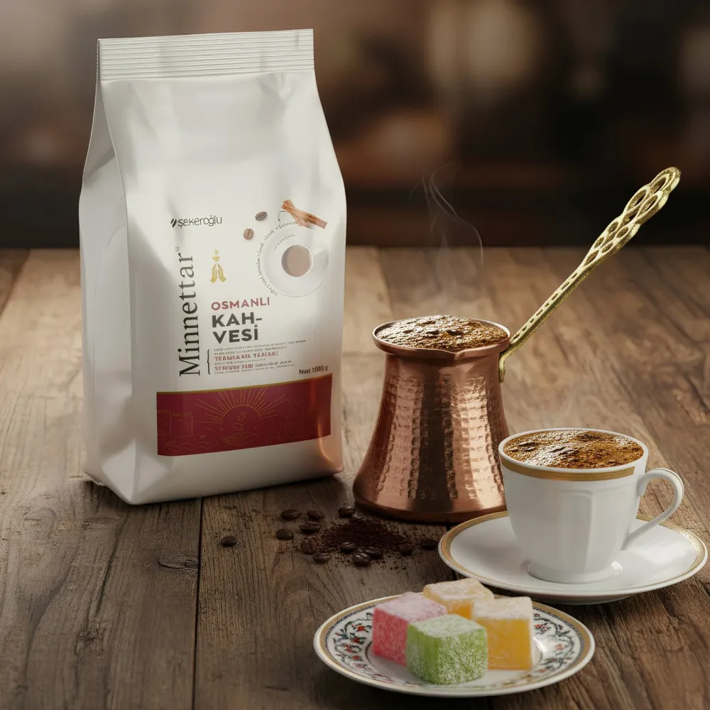 Caffè ottomano Şekeroğlu Minnettar 1000 g (35,27 once) Selected Products - 866
