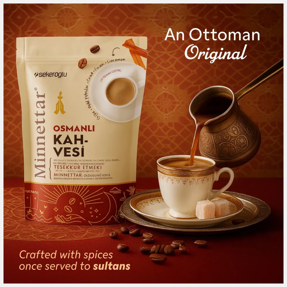 Caffè ottomano Şekeroğlu Minnettar 165 g (5,82 once) Selected Products - 866