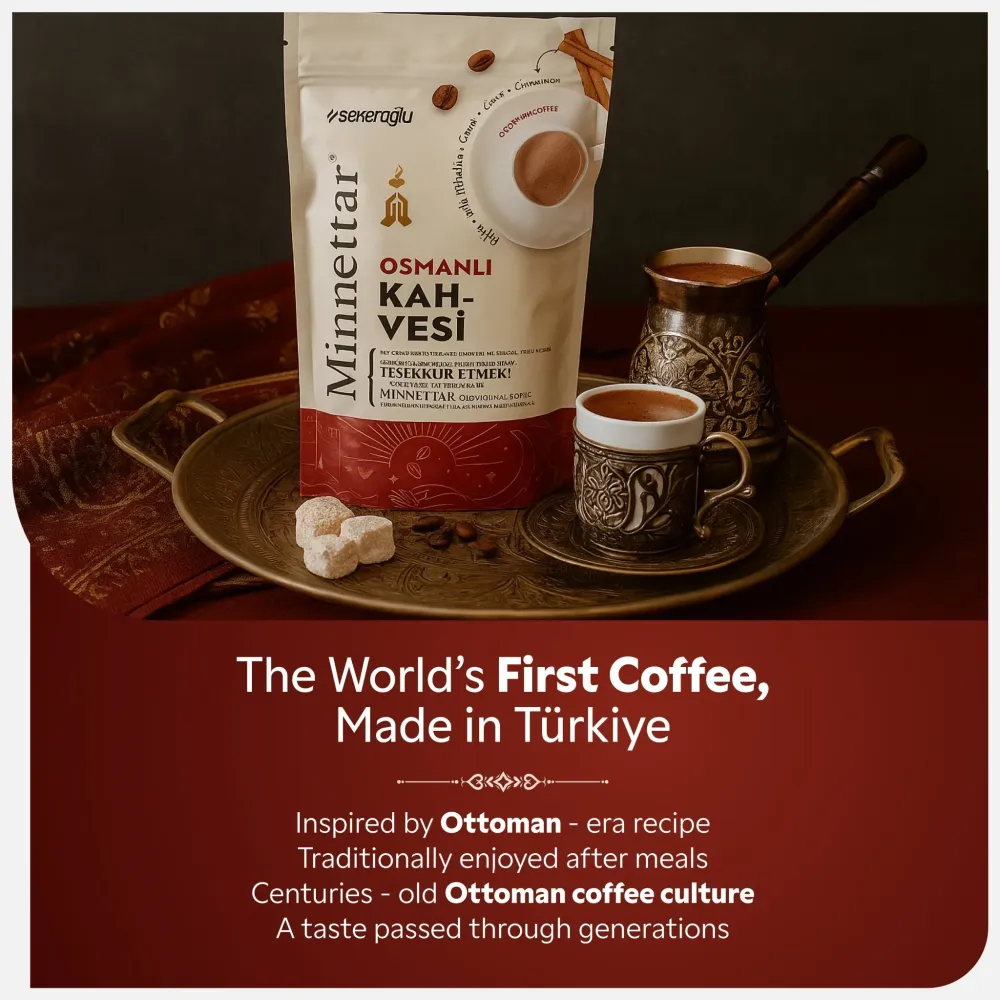 Caffè ottomano Şekeroğlu Minnettar 165 g (5,82 once) Selected Products - 866