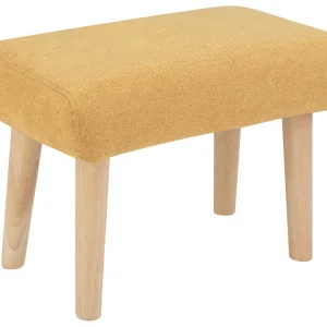 Cuscino per Divano Fabric Footstool Giallo oro TAKOMA II