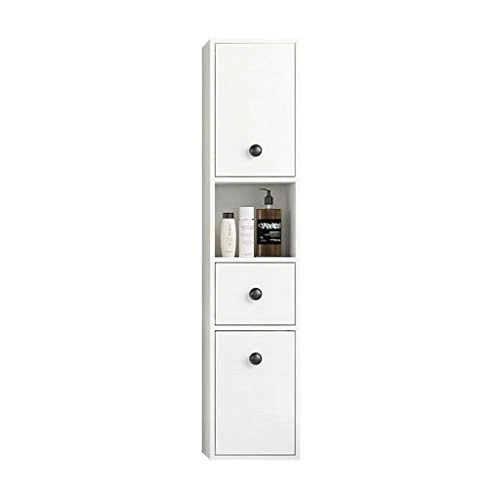 Pensile Armadietto Angolare Ripostiglio Angolare Mensole per Bagno Muro Camera da Letto Pensile Armadio da Cucina Mobilett...