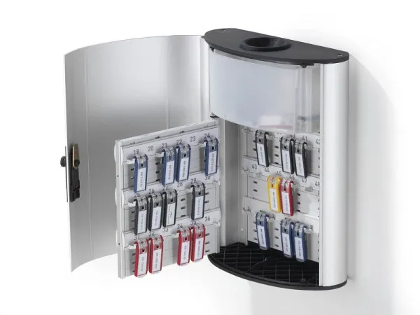 Armadietto portachiavi DURABLE KEY BOX PLUS argento metallizzato 196823