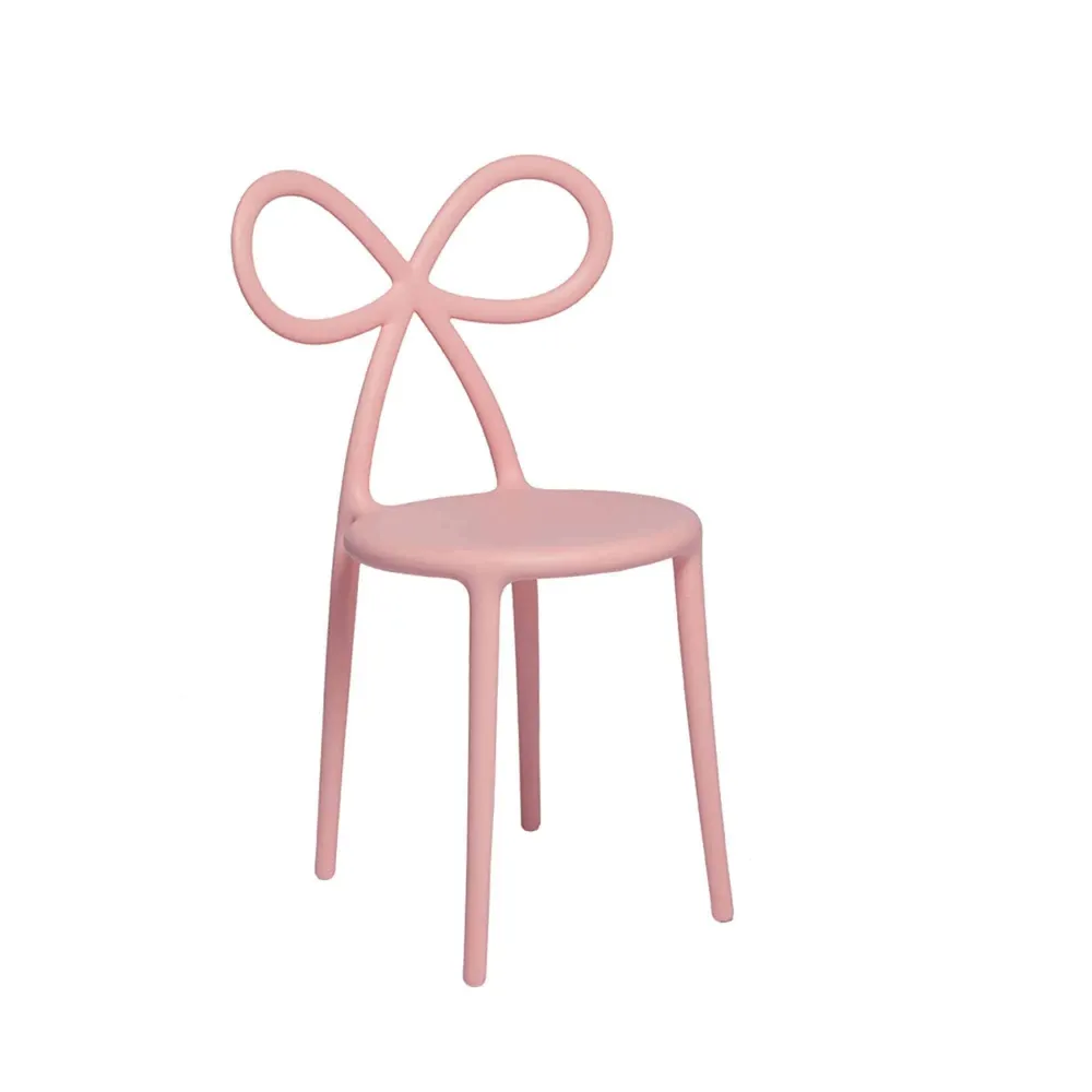 Ribbon Chair Pink Qeeboo