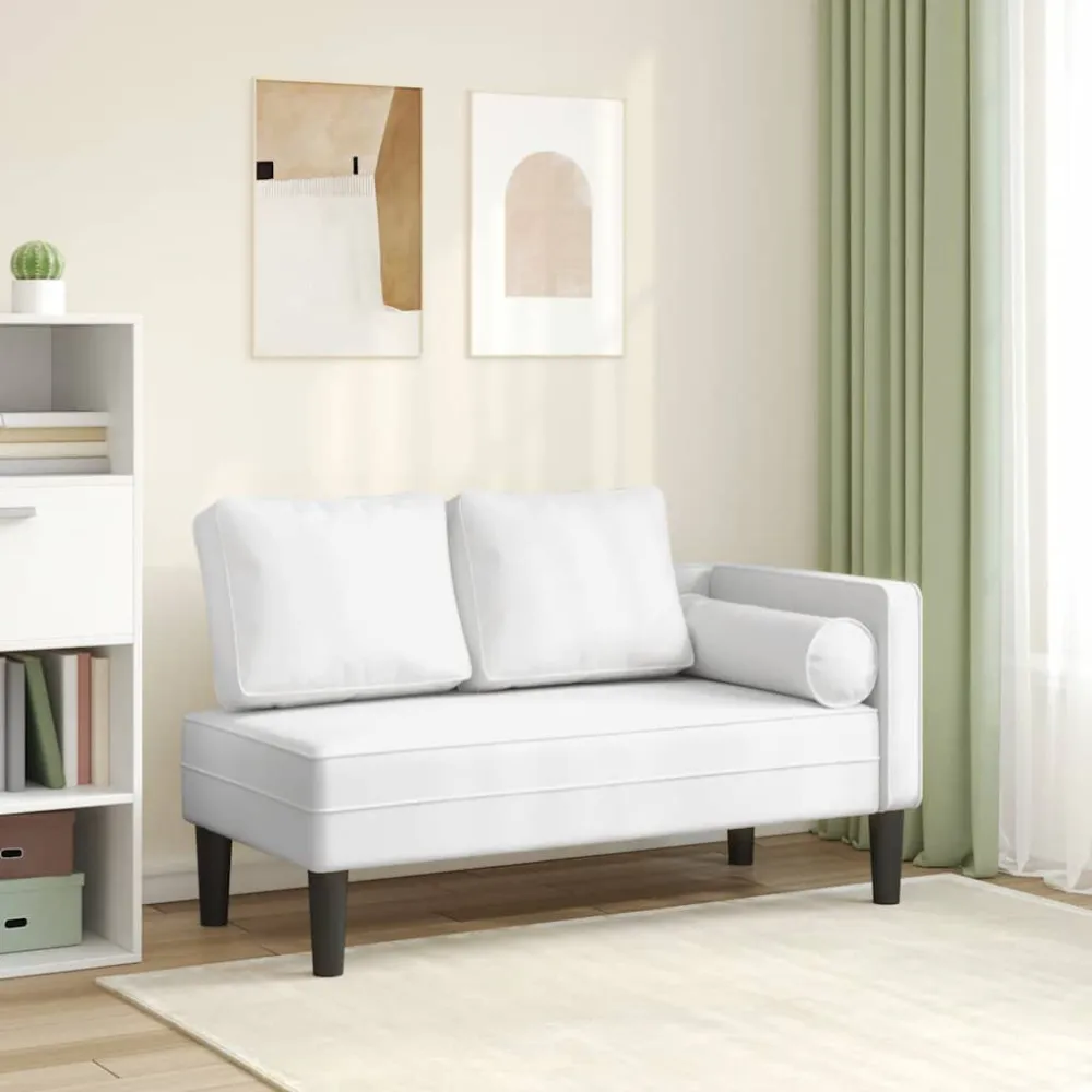 Sdraio con Bianco Crema Similpelle