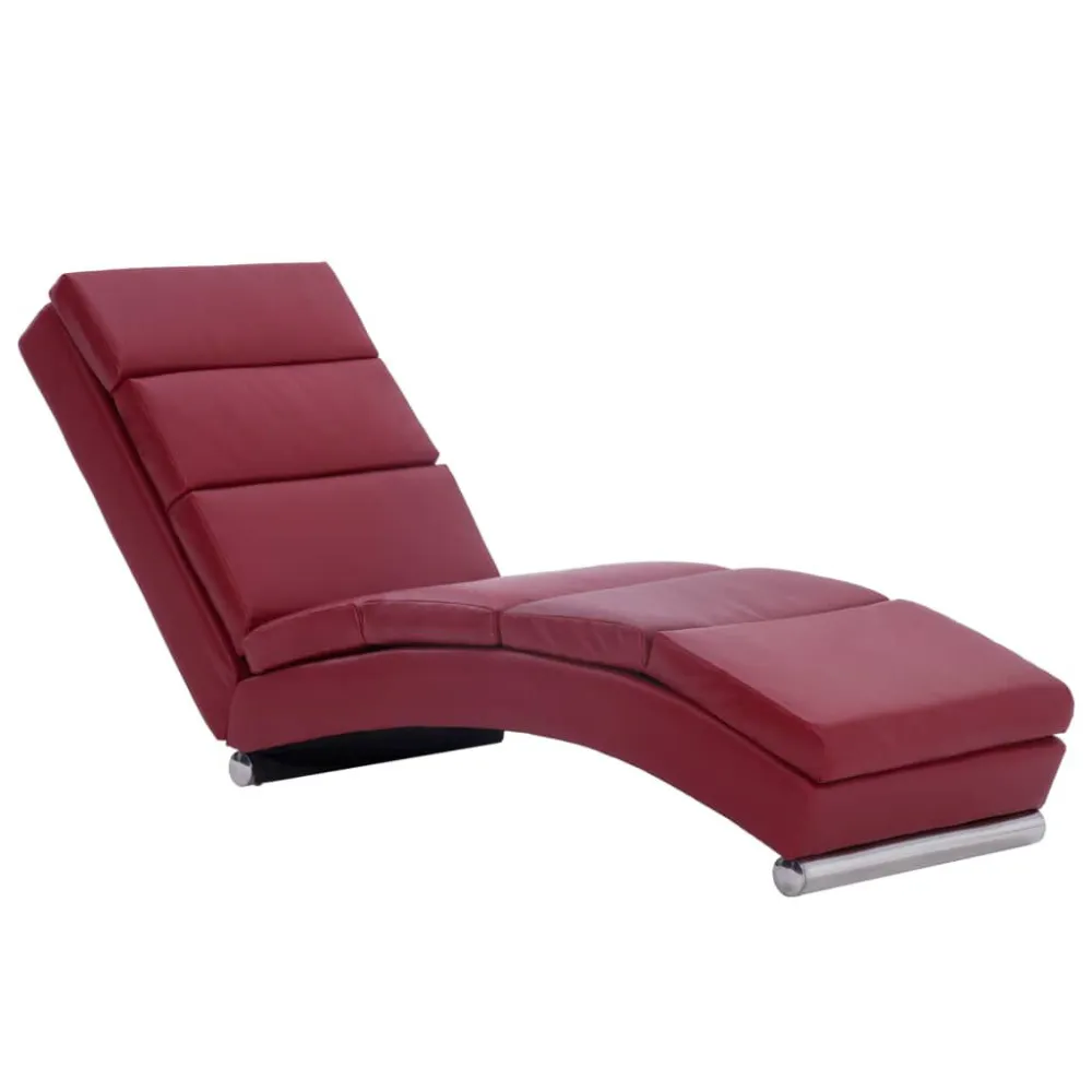Sdraio Rosso Vino Similpelle