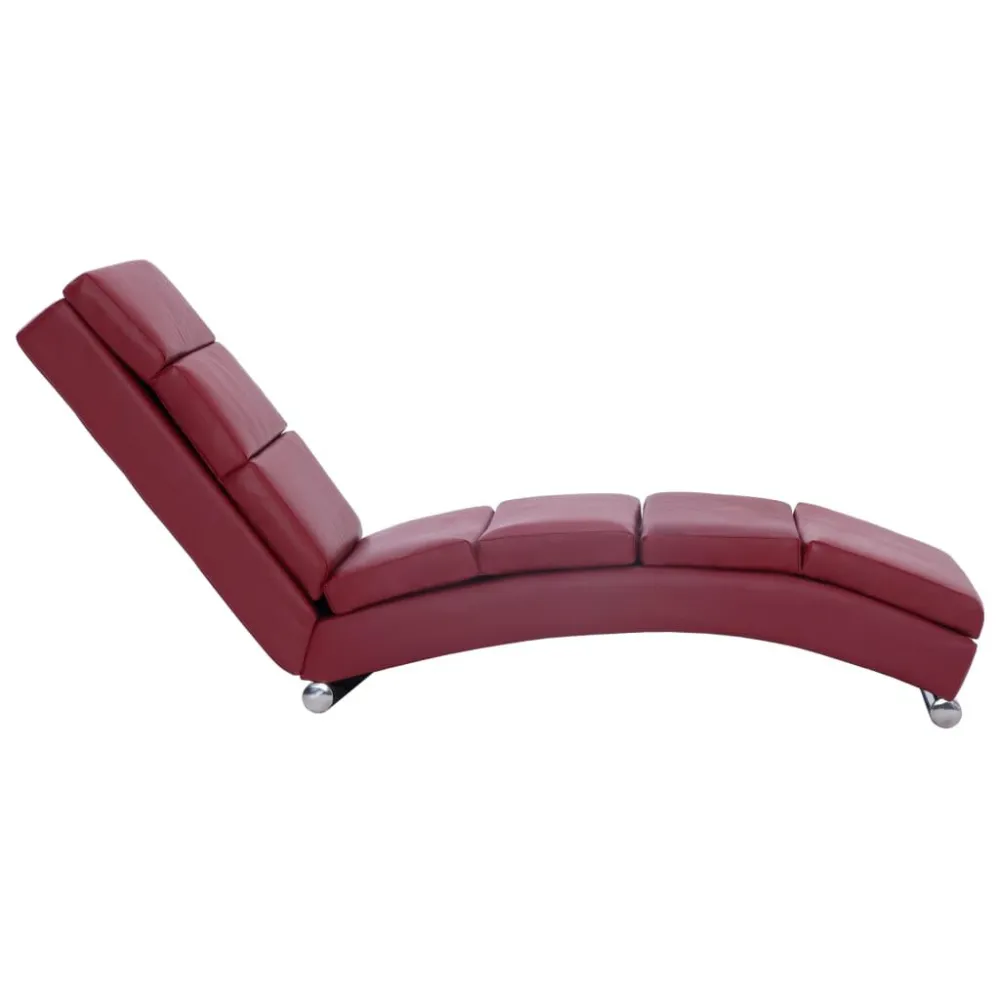 Sdraio Rosso Vino Similpelle