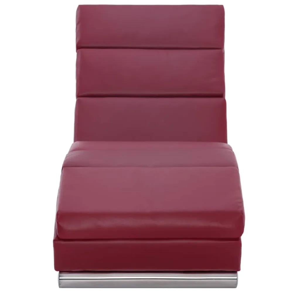 Sdraio Rosso Vino Similpelle