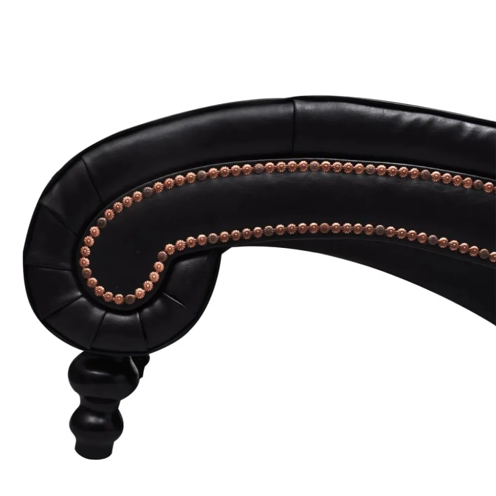 Sedia Sdraio Marrone Similpelle
