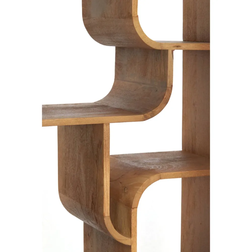 LIBRERIA LABARE LIGHT&LIVING | legno di acacia | 100x30x200cm