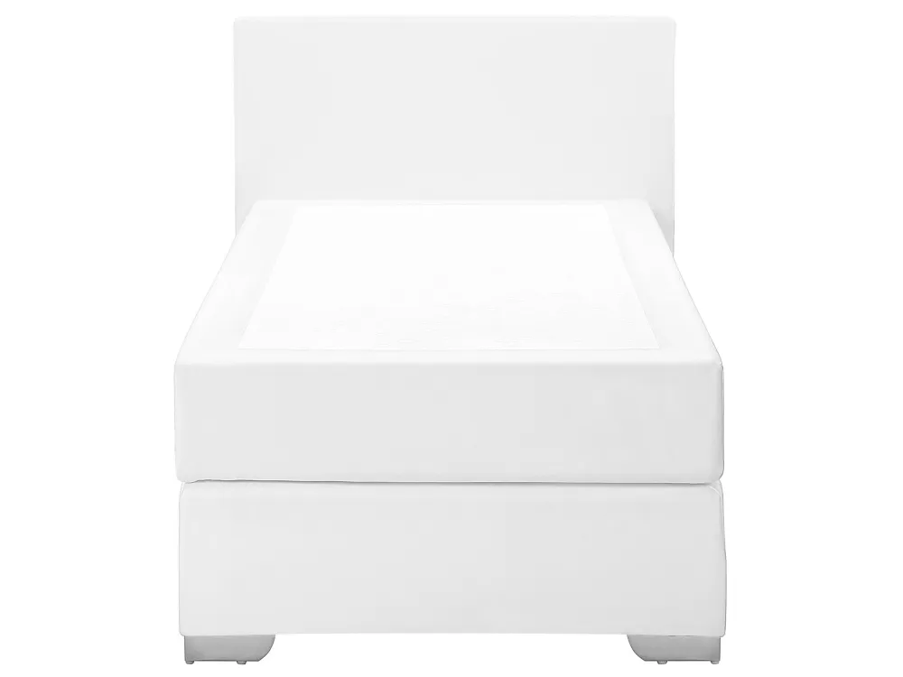 Divano letto ecopelle bianco 90x200 PRESIDENT