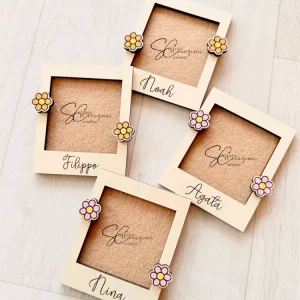 Portafoto mini legno
