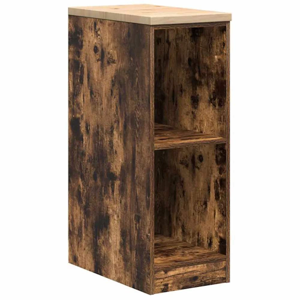Armadietto da Garage Rovere Affumicato 30x51x85 cm