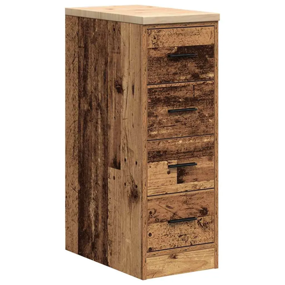 Armadietto per Garage Legno Logoro 30x51x85 cm