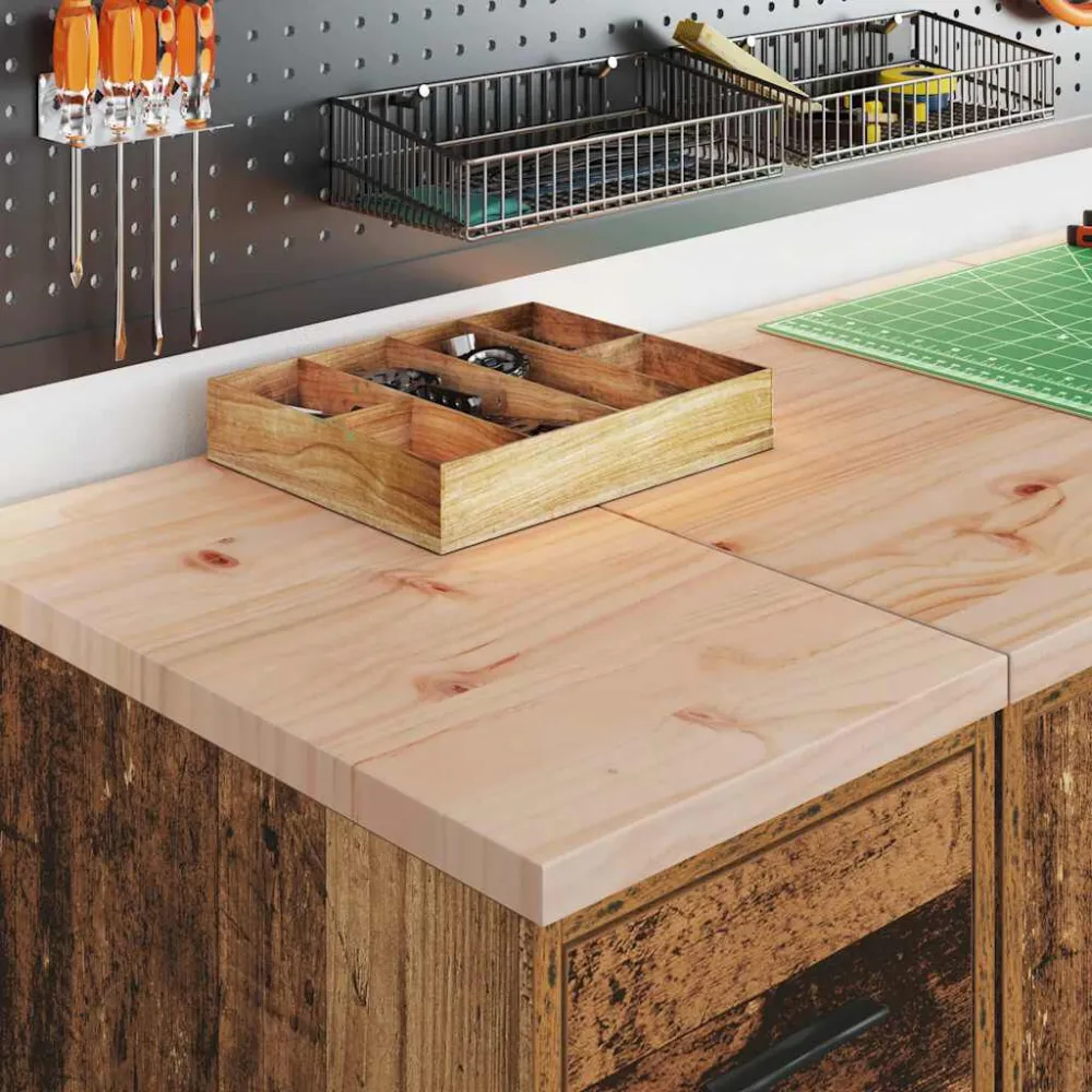 Armadietto per Garage Legno Logoro 30x51x85 cm