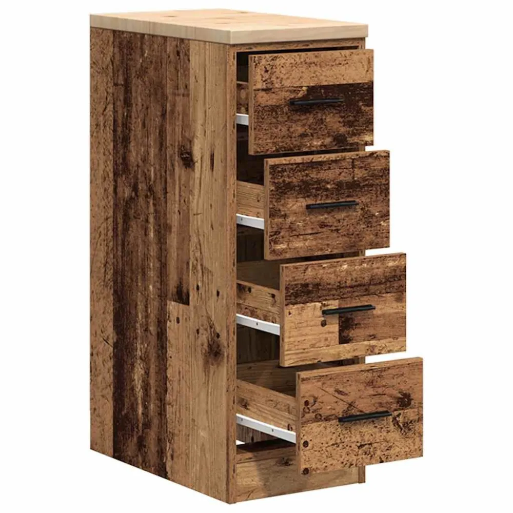 Armadietto per Garage Legno Logoro 30x51x85 cm