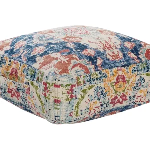 Pouf cotone multicolore 50 x 50 cm OUED