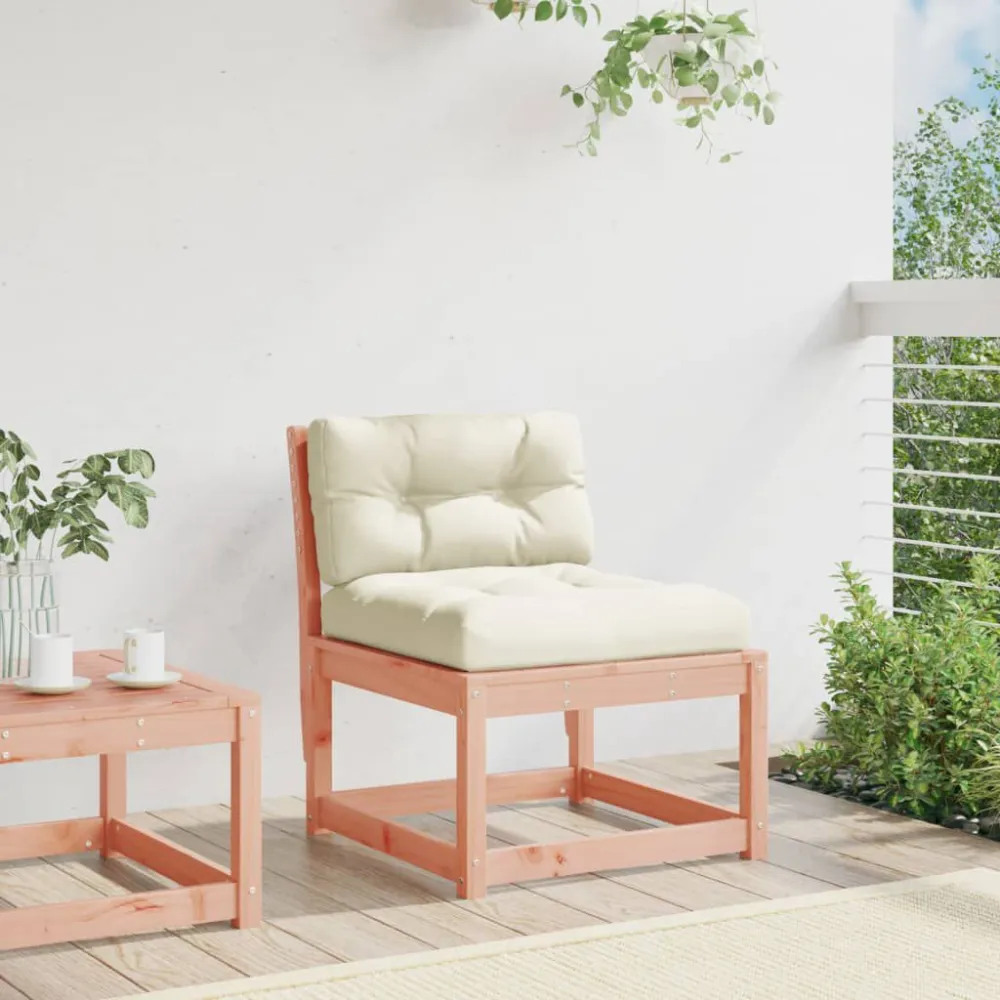 Divano da Giardino con Cuscini Legno Massello Douglas | Pieghevole e Leggera