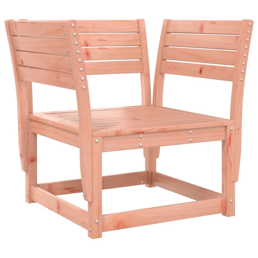Poltrona Girevole Divano Giardino Braccioli con Cuscini Legno Massello di Douglas