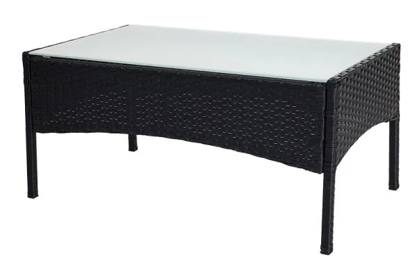 Sedia con Braccioli Mendler 2-1-1 set da giardino polyrattan Halden set lounge divano antracite cuscini verdi 52032+52036+...