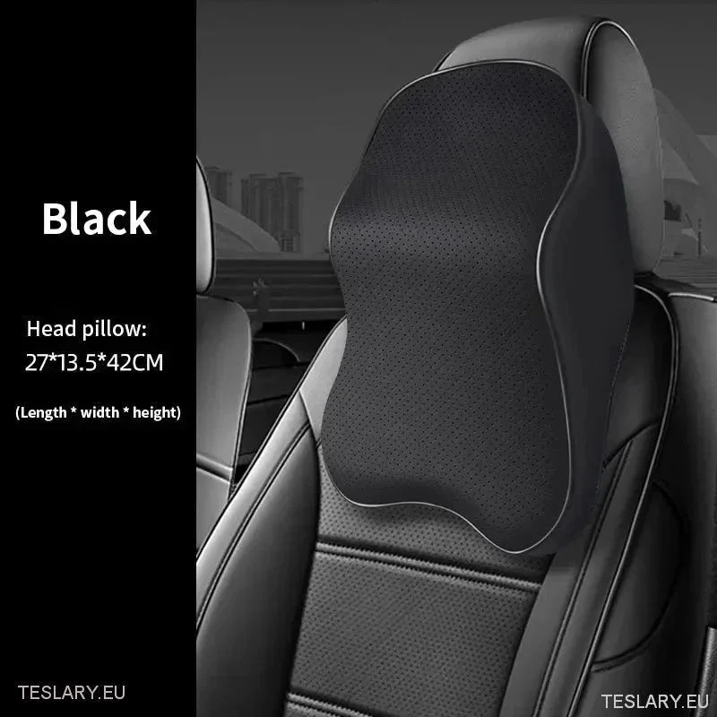 Cuscino per poggiatene pelle ex extra grande adatto per Tesla Model 3/Y
