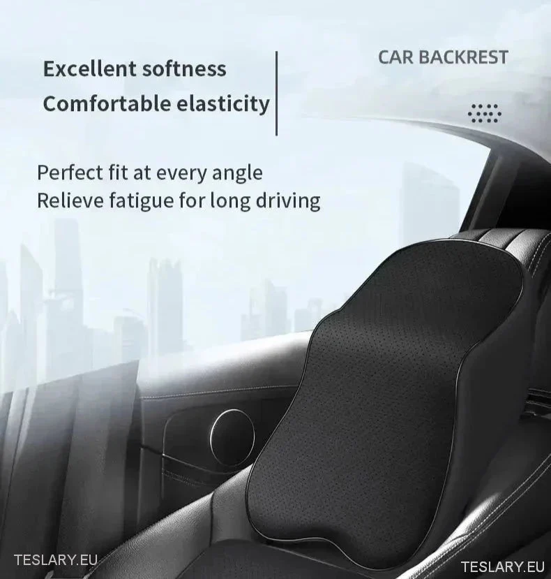 Cuscino per poggiatene pelle ex extra grande adatto per Tesla Model 3/Y