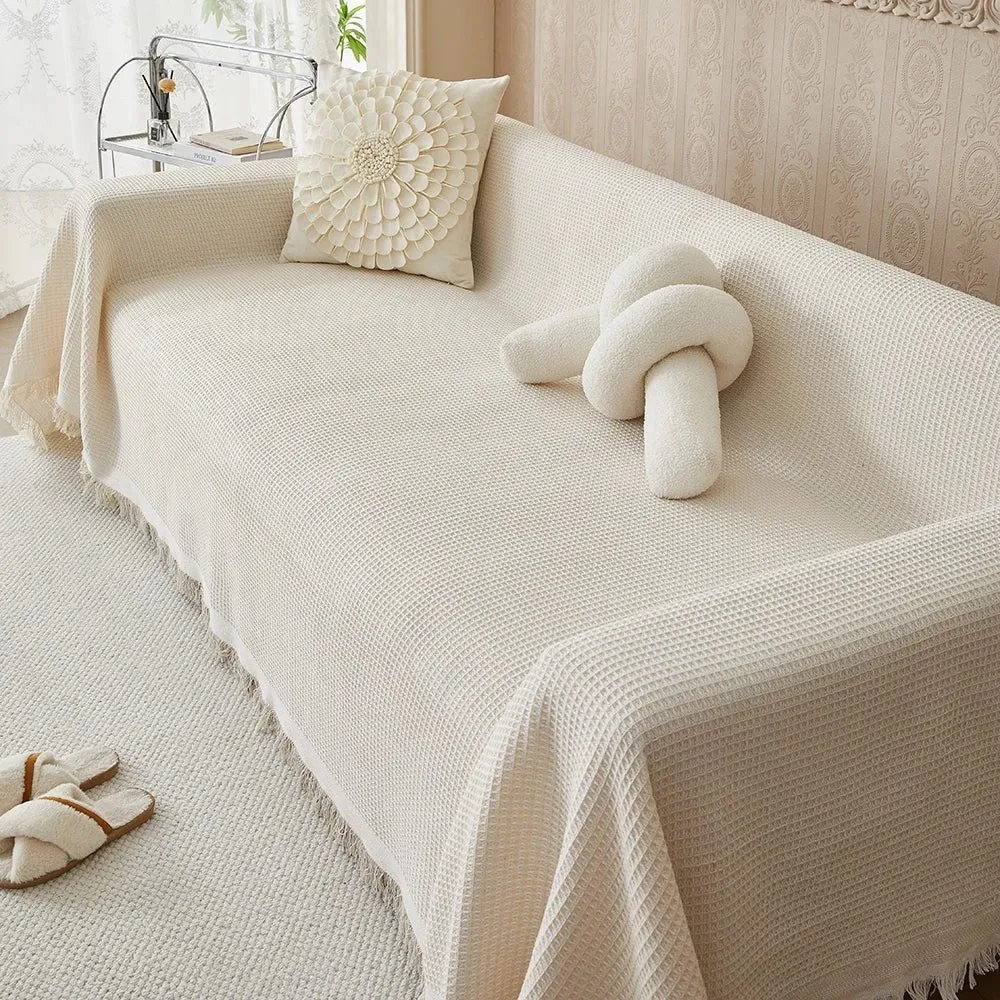 LIVCOT – Copertura per divano cotone lavabile per la cura quotidiana del divano Cozey Maison