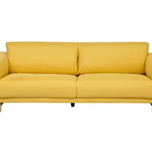 Divano 3 posti color giallo NIVALA per Relax all'Aperto