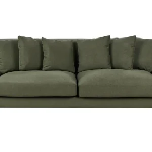 Divano 3 posti tessuto verde EIKE Colori Vivaci