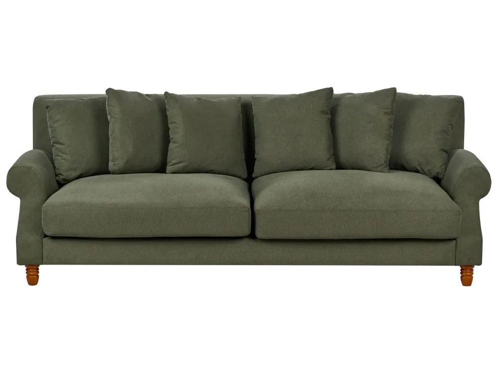 Divano 3 posti tessuto verde EIKE Colori Vivaci