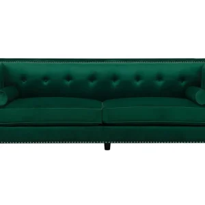 Panca Dondolo Divano 3 posti verde smeraldo AVALDSENES