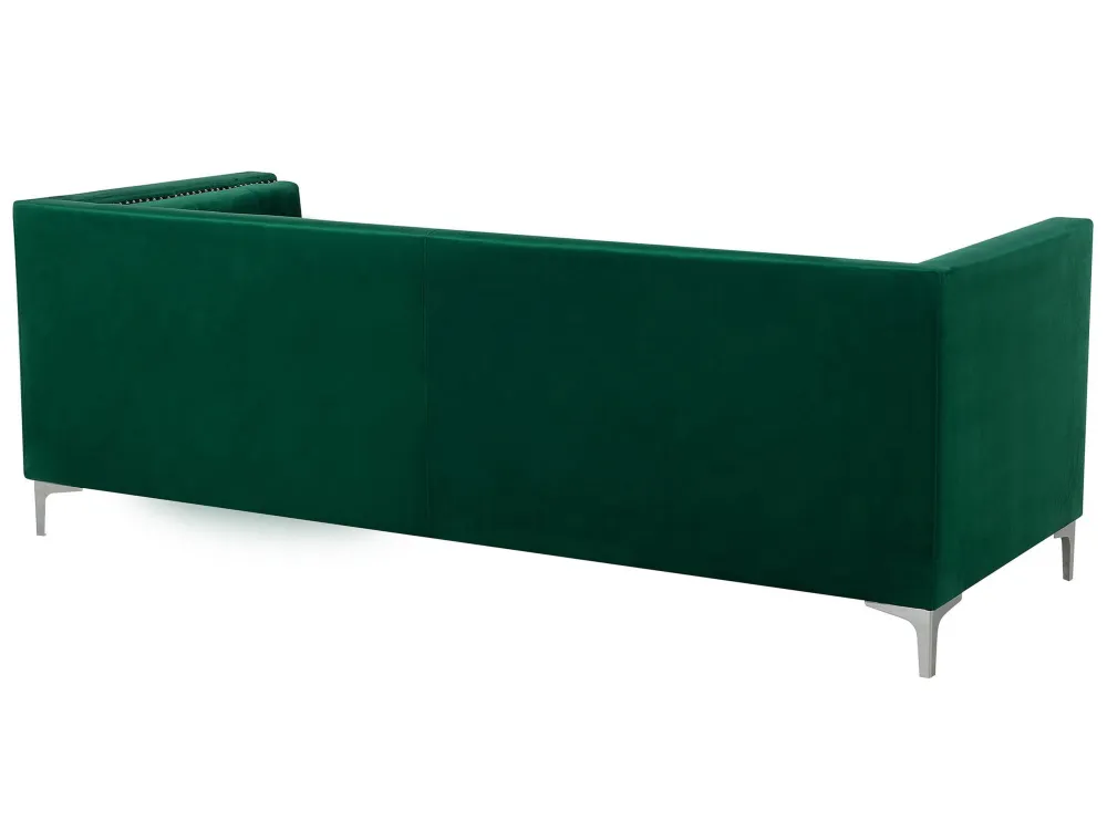 Panca Dondolo Divano 3 posti verde smeraldo AVALDSENES
